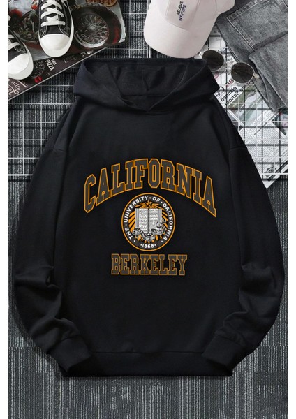 California Baskılı Sweatshirt