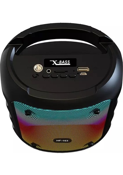 HF-163 Sound Jet Rgb Işıklı Stereo Bluetooth Hoparlör