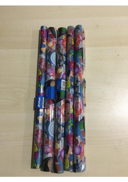 Pepee Şeffaf Rulo Defter Kabı 38X100 5li