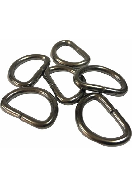 D Metal Halka Çanta Sapı Için D Halka 2 cm 5 Adet