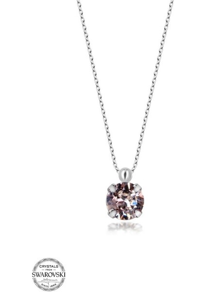 Swarovski Crystal 925 Ayar Gümüş Kolye
