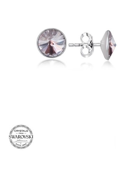 Swarovski Crystal 925 Ayar Gümüş Küpe