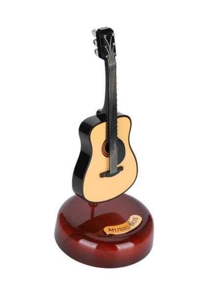 Gitar Tasarımlı Müzik Kutusu