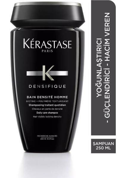 Bain Densite Homme Shampoo For Men 250 ml