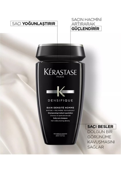 Bain Densite Homme Shampoo For Men 250 ml