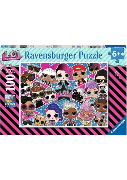 128822 Ravensburger, Lol Stars 100 Parça Puzzle