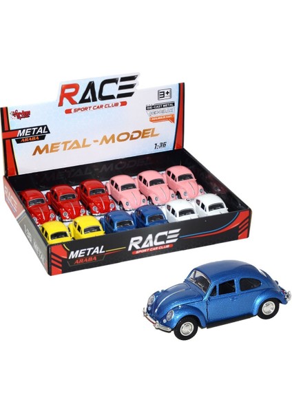 80131-12 Çek Bırak Die Cast Arabalar 1:36 -Vardem modelleri