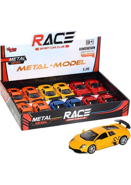 80131-12 Çek Bırak Die Cast Arabalar 1:36 -Vardem fırsatları