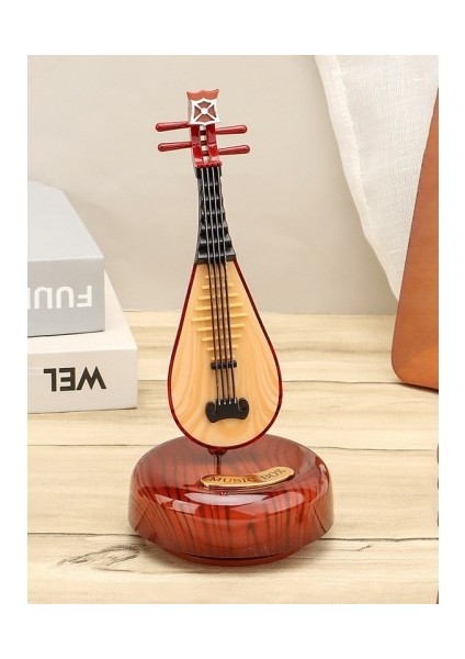 Saz Tasarım Kurmalı Müzik Kutusu