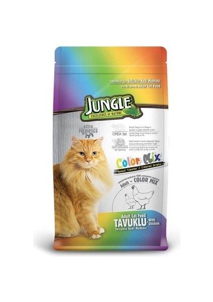 Colormix Tavuklu Kedi Maması 15 kg