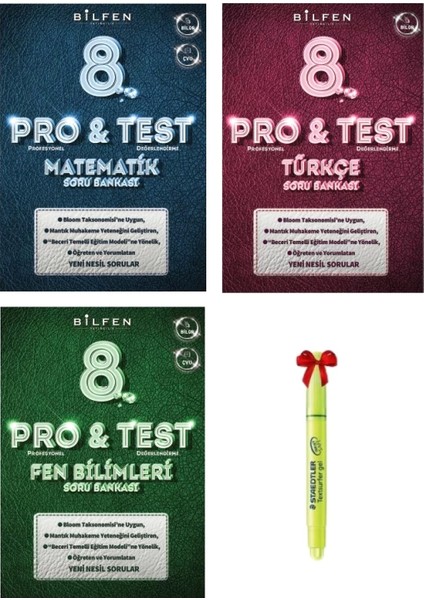 LGS 8. Sınıf Protest Matematik Fen Bilimleri Türkçe Soru Bankası