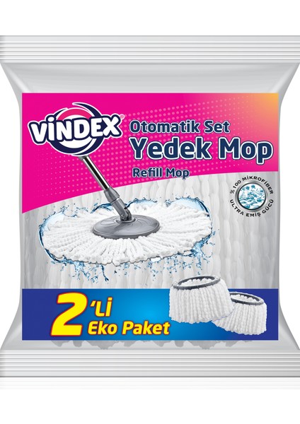 Otomatik Yer Temizleme Sistemi Yedek Mop