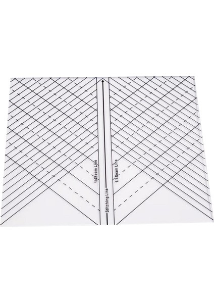 Akrilik Kavisli Kapitone Düz Cetvel Şablon (Yurt Dışından) fiyatları