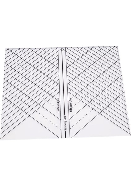 Akrilik Kavisli Kapitone Düz Cetvel Şablon (Yurt Dışından) fırsatları