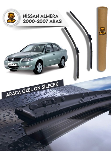 Nissan Almera Muz Silecek Takımı 2000-2007 Arası