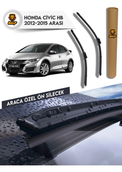 Honda Civic Hb Muz Silecek Takımı 2012-2015 Arası