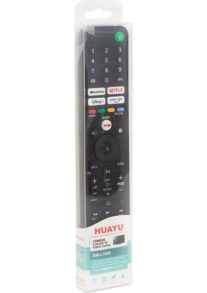 RM-L1690 Netflix-Youtube-Prime Video-Disney+Tuşlu Tv Kumanda fiyatları