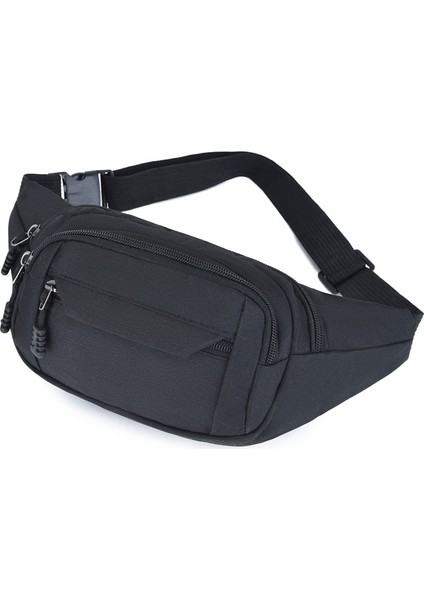 Çok Fonksiyonlu Bel Çantası - Siyah (Yurt Dışından)