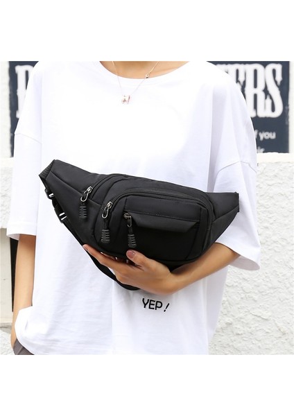 Çok Fonksiyonlu Bel Çantası - Siyah (Yurt Dışından) fiyatları