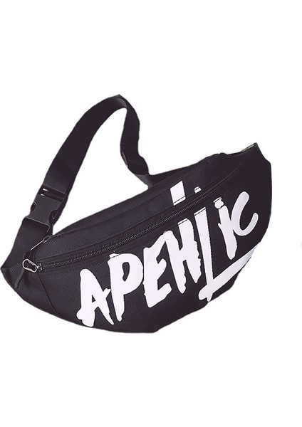 Unisex Doğa Sporları Bel Çantası - Siyah (Yurt Dışından)