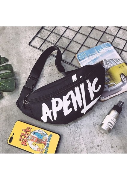 Unisex Doğa Sporları Bel Çantası - Siyah (Yurt Dışından) fırsatları