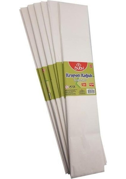 Krapon Kağıdı Beyaz 50*200CM 10 Lu Paket