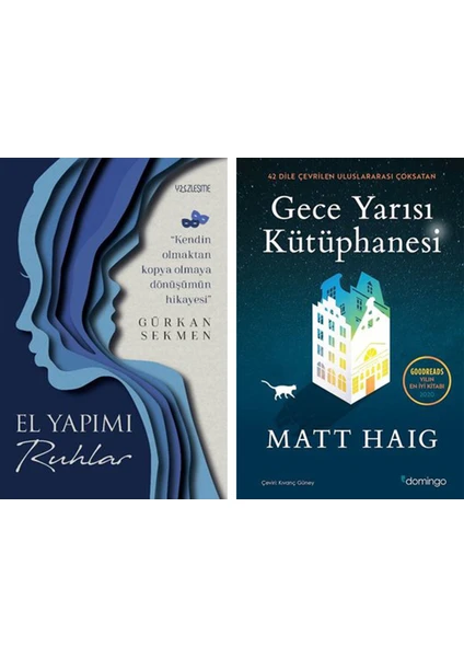 El Yapımı Ruhlar - Gece Yarısı Kütüphanesi 2 Kitap Set