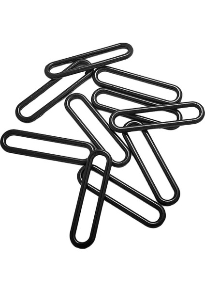 10 Kaynaklı Güçlü D Şekil Halkaları D Metal Ağır Dergi Siyah 1" Iç Genişlik (Yurt Dışından) modelleri