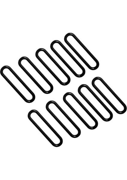 10 Kaynaklı Güçlü D Şekil Halkaları D Metal Ağır Dergi Siyah 1" Iç Genişlik (Yurt Dışından) indirimleri