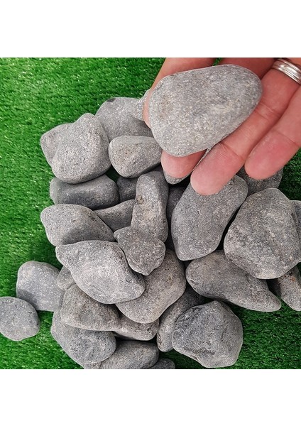 Siyah Bazalt Taş 15 kg 2,5-4 cm Dekoratif Siyah Dolomit Taş Bazalt Taş Bahçe Taşı Dere Taşı fiyatları