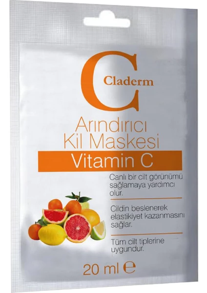 Kil Maskesi 20 ml Sachet – C Vitamin