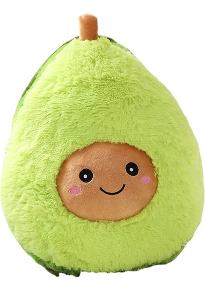 Şirin Avokado Yastık Peluş Oyuncak Yeşil (Yurt Dışından)