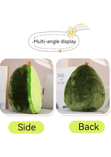 Şirin Avokado Yastık Peluş Oyuncak Yeşil (Yurt Dışından)