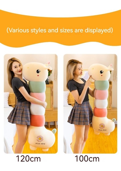 Zürafa Peluş Oyuncak Bebek Yastık Çocuk Bebeği Renk (Yurt Dışından)