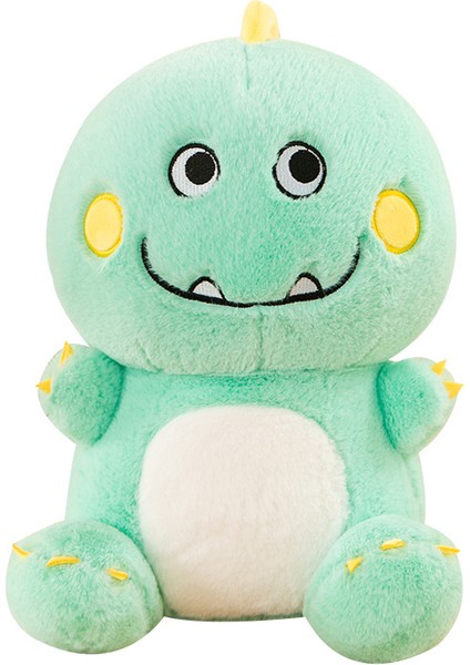 Sevimli Küçük Dinozor Bebek Peluş Oyuncak Yeşil (Yurt Dışından)