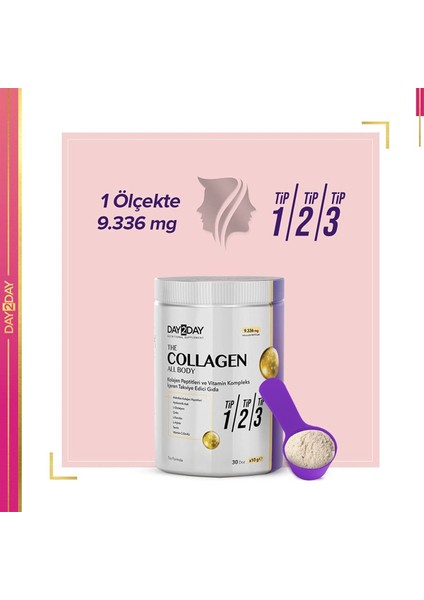 Day2day day 2 Day The Collagen All Body Toz 300 Gr -(Mıad:06/2025)