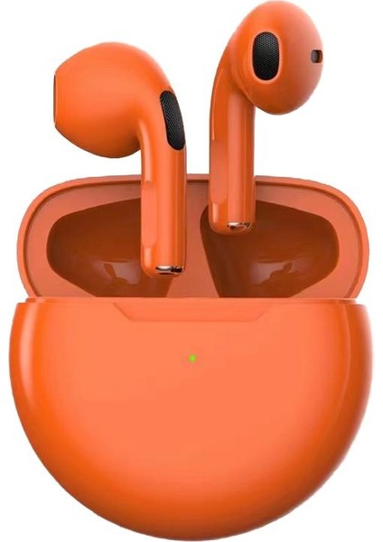 Tws Bluetooth Kulaklıklar Pro 6 Kablosuz Kulaklık Oyun Mikrofonlu Kulaklıklar Xiaomi Huawei iPhone Telefon Için