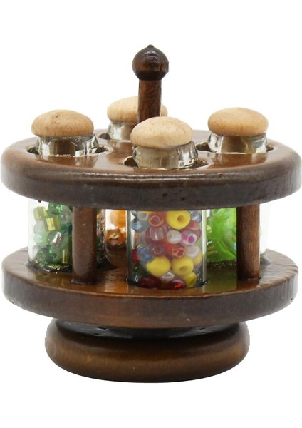 1/12 Ölçekli Minyatürler Dollhouse Mutfak Baharat Şişeleri Baharat Tenceresi (Yurt Dışından) fiyatları
