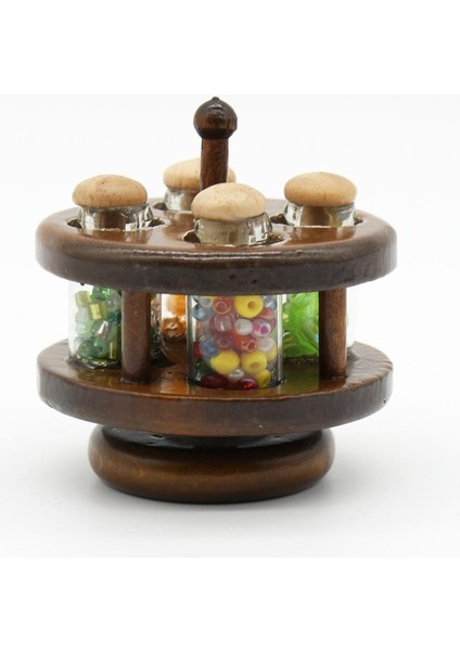 1/12 Ölçekli Minyatürler Dollhouse Mutfak Baharat Şişeleri Baharat Tenceresi (Yurt Dışından) modelleri