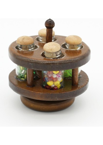 1/12 Ölçekli Minyatürler Dollhouse Mutfak Baharat Şişeleri Baharat Tenceresi (Yurt Dışından) indirimleri