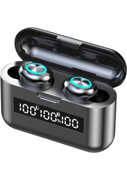 Kablosuz Kulaklıklar 2200MAH Şarj Kutusu Spor Suya Dayanıklı Kulakiçi Bluetooth 5.0 Kulaklık Mikrofonlu Kulaklıklar