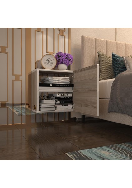 Kenzlife Komodin Susanin Crd 39*39*20 Banyo Ecza Mutfak Dolabı(M)Kapaklı Arkalıksız