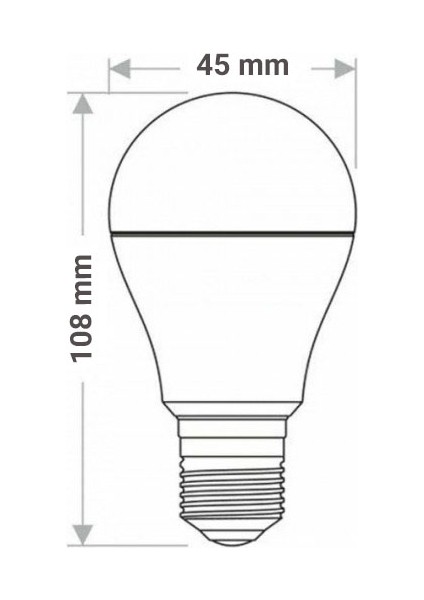 9W LED Ampul 6500K Beyaz Işık E27 - 5li Paket fiyatları