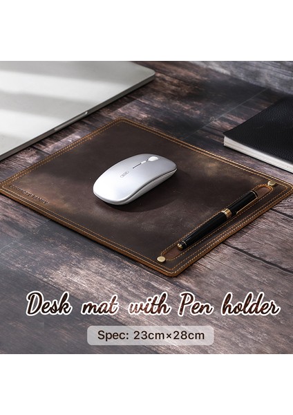 Mouse Pad Slip Olmayan Taban Oyun Çalışan Mousepad Fare Mat 28 x 23 cm (Yurt Dışından)