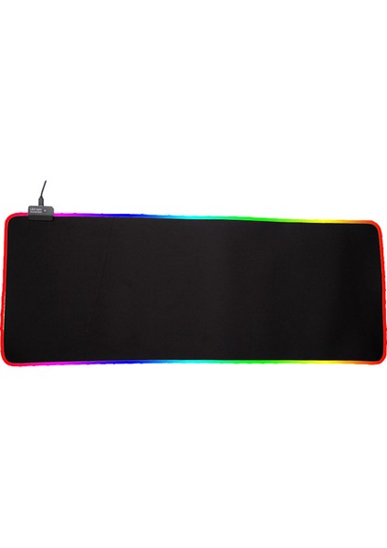 LED Renkli Aydınlık Klavye Ped Rgb Fare Ped Fare Mat (Yurt Dışından)