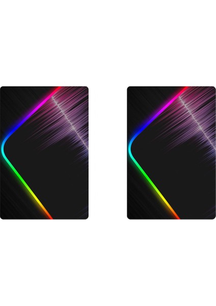 Gms-X5 Rgb Oyun Mouse Pad, Boyut: 300 x 800 x 4mm-Ses Dalgası (Yurt Dışından)