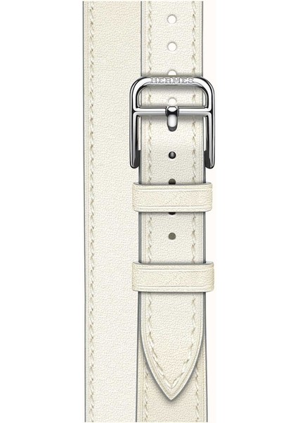 Hermes Kordon Double Attelage Apple Watch 38/40/41MM Uyumlu ( Logolu)