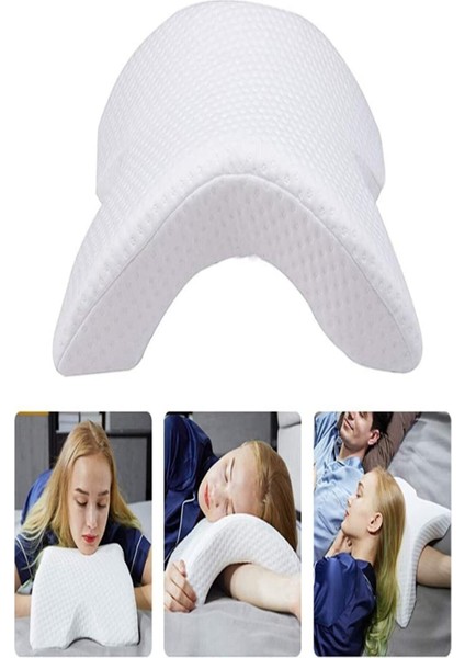 Visco Kavisli Ortopedik Yastık Bel Boyun Bacak Ağrıları Için Birebir Yıkanabilir Kılıf fiyatları