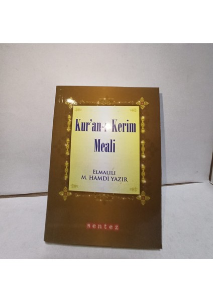 Kur'an-I Kerim Meali