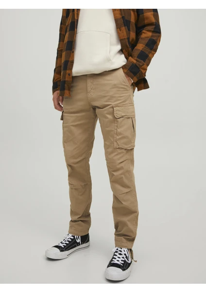 Jack & Jones Yandan Cepli Kargo Pantolon